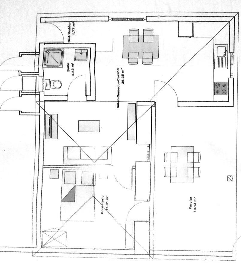 La Casa De La Cartita Villa Puntagorda Exteriör bild